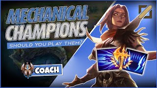 Should you play Mechanical Champions  in RANKED?[Challenger Coaching]