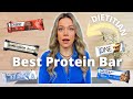 What is the BEST Protein Bar? || Dietitian Taste Tests Protein Bars Part 2 || High Fiber Protein Bar