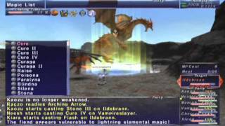 FFXI NM Saga #378: Ildebrann (Voidwatch NM) [Full Battle]