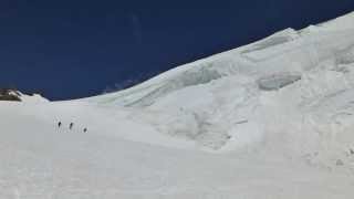 MONTE ROSA  Ludwigshohe 4341m Scialpinismo Skitouren