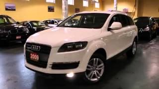 In Toronto - 2009 Audi Q7 3.6 Quattro Navigation Rear Cam LEather 7Passenger SUV