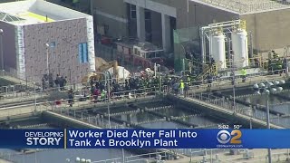 Worker Falls Into Tank, Dies