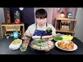 갓담근 김장김치가 왔어요 굴보쌈이 빠질 수 없지😍ft.굴전｜혼술먹방｜ oyster bossam kimchi mukbang eatingshow asmr realsound