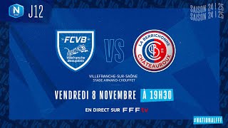 J12 | Villefranche – LB Châteauroux (2-2)