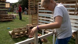 Mijdrechtse kinderen bouwen dorp van hout - 0297.nl