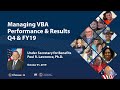 Managing VBA Performance & Results: Q4