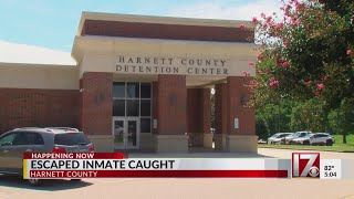Harnett County escaped inmate caught