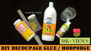 HOMEMADE GESSO | CHALK PAINT | TEXTURED PASTE | MOD PODGE GLUE | TYPES OF DECOUPAGE PAPER