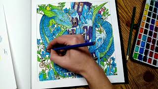 Coloring in Mythographic Frozen Fantasies