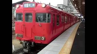 名鉄6000系急行佐屋ゆき知立駅発車