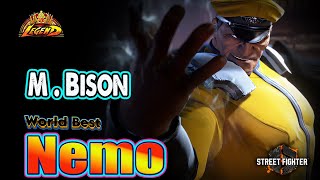 SF6 🔥 Nemo (M Bison) High Level Gameplay & Combos !🔥Best Ranked Match🔥SF6 DLC Replays🔥