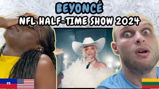 REACTION TO Beyoncé - NFL Halftime Show 2024 | FIRST TIME WATCHING