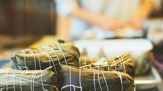 grandma's homemade zongzi.