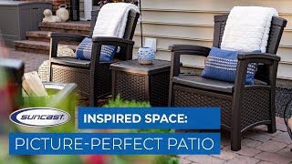 Suncast Inspired Space: Picture-Perfect Patio