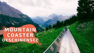 Mountain Coaster Oeschinensee Kandersteg Switzerland