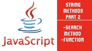 Java Script | String Method | Part 2 | Lecture 20