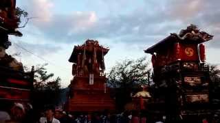 西条祭り2014 石岡神社宮入り