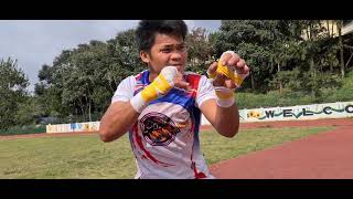 OPBF Champ Jelbirt Gomera Outdoor Training -The City of Pines-Baguio City