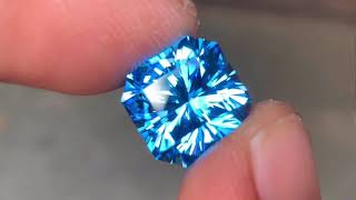 Neon Electric Blue Topaz