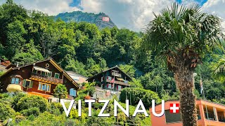 Vitznau, Switzerland 4K - A magical Swiss village on Lake Lucerne