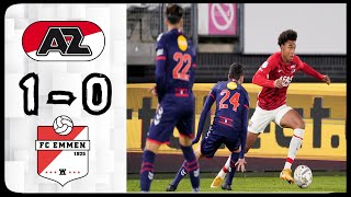 AZ Alkmaar 1 - 0 FC Emmen: All Goals & Extended Highlights