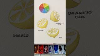 Shadow colors in watercolor #watercolortutorial #watercolor #arttutorial