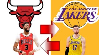 Lakers Anthony Davis Trade For Bulls Zach Lavine?