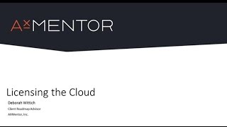 Licensing the Cloud: How to make the most of your current Microsoft Dynamics AX licenses