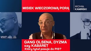 Michał Kamiński LIVE!: Gang Olsena, Dyzma czy Kabaret - Który tytuł pasuje do PiS?