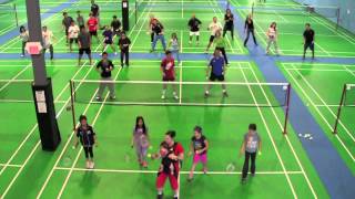 Solibad Flash Mob at Badminton Vancouver