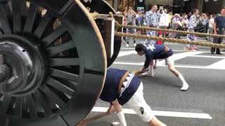 祇園祭 長刀鉾 曳き初め (2018/7/12)