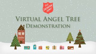 Virtual Angel Tree Tutorial 2020 - with captions