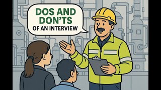 Top Interview Dos and Don'ts from a Chemical Plant Operator