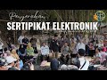 Penyerahan Sertipikat Elektronik oleh Menteri ATR/BPN