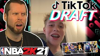 NBA 2K21 TikTok Draft