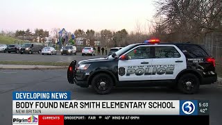 VIDEO: Body found near elementary school in New Britain