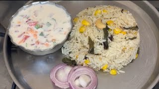 How to make Mint Sweet Corn rice recipe in telugu 🌽😋 Lunchboxrecipes @Sridevinudurupatiskitchen