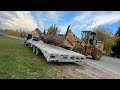 Picking up a big Ash tree to mill and make into furniture