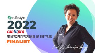 2022 canfitpro Fitness Professional of The Year - FINALIST