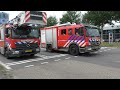 p1 13asv1 brandweer amstelveen passeert 13alasv onderweg naar melding in amsterdam zuidoost