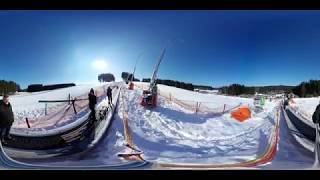 Winterberg sledding 360˚ 4K video