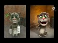 old talking tom vs new talking tom: milk contest (made on a mobile phone not an ipad)