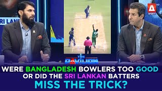 Were Bangladesh bowlers too good or did the Sri Lankan batters miss the trick?