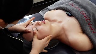 ASMR | 시원한 얼굴마사지와 피부관리 에스테틱 케어