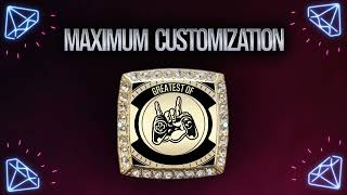 Our Rings make you the Champion!