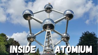 Inside The Atomium | The Most Popular Landmark of Brussels Belgium | Malayalam Vlog | with Eng Sub