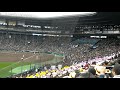 20190323　春日部共栄vs高松商　春の選抜高校野球　満席の春日部共栄のアルプス応援席