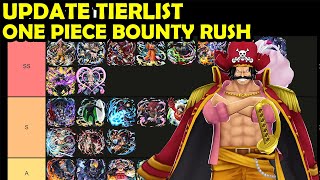 UPDATE !! New Tier List Character League Era ROGER BUFF | One Piece Bounty Rush