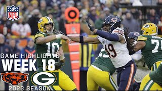 Chicago Bears vs. Green Bay Packers | 2023 Week 18 Game Highlights