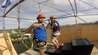 OLD MONTREAL ZIPLINE!